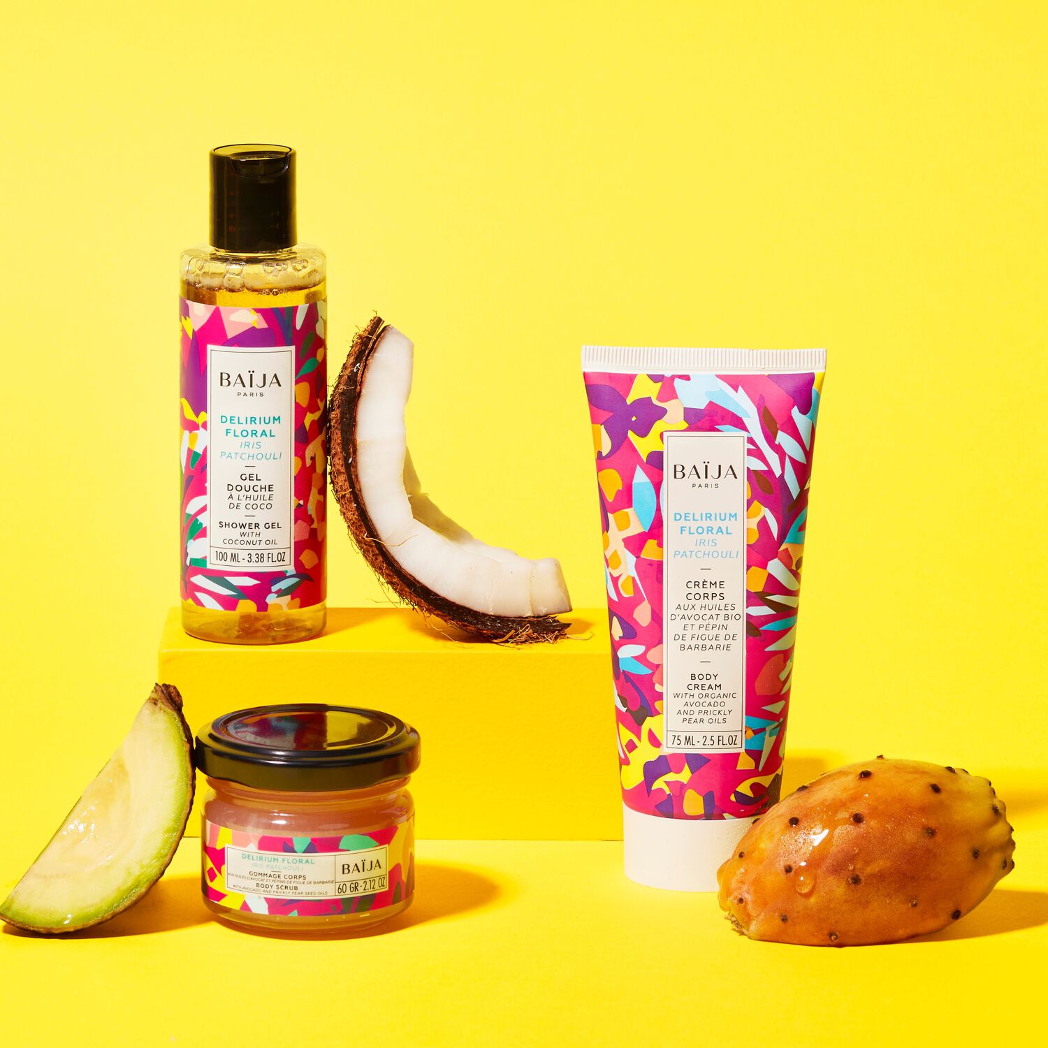 Delirium Floral - Coffret Crème Corps 75 ml + 2 Produits