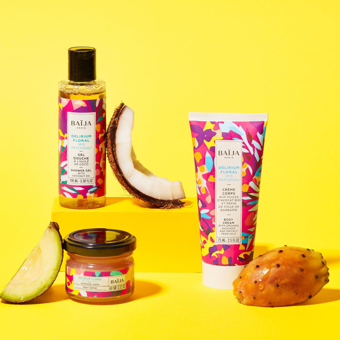 Delirium Floral - Coffret Crème Corps 75 ml + 2 Produits