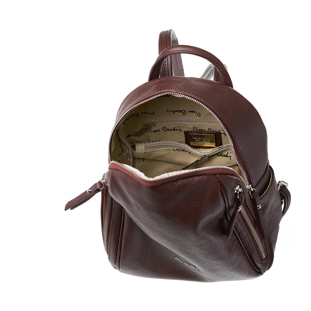 Zaino da donna in pelle Made in Italy - Modello Céleste Nova - Casual - 26.0 x 30.0 x 11.0 cm