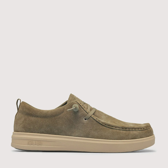 Mocasín Casual Piel Caqui - Toogier