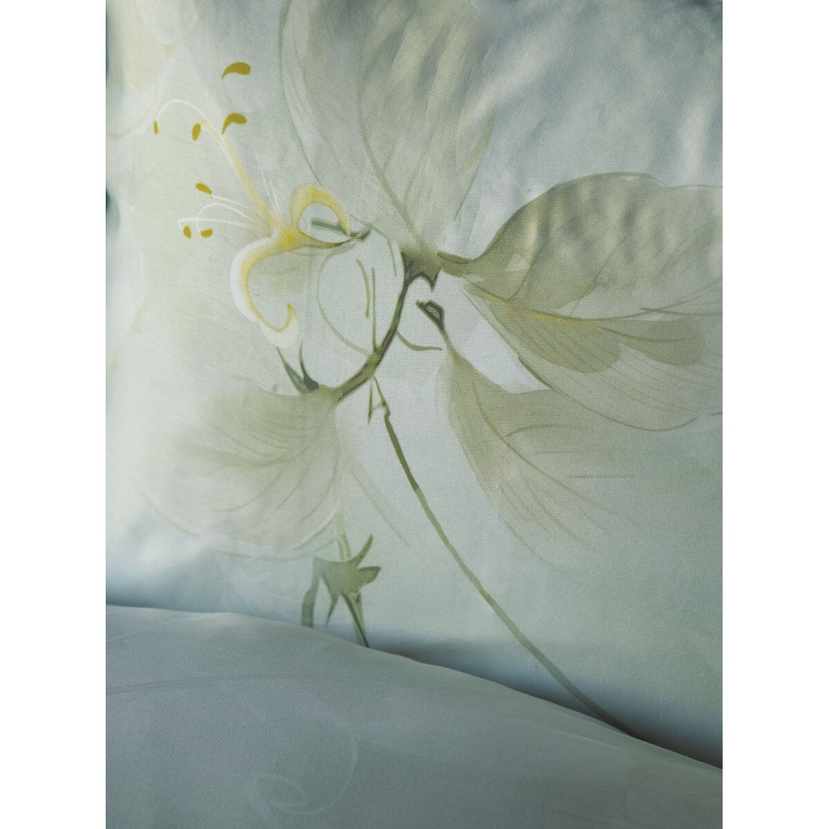 Parure housse de couette et taies oreiller 100% Satin de Coton imprimé