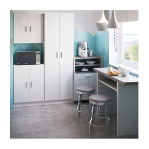 Armario multiusos bajo Blanco