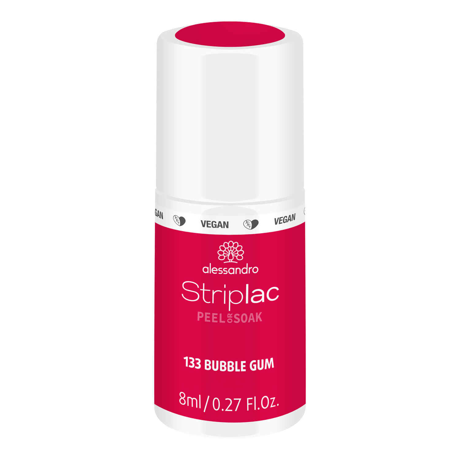 Striplac Peel or Soak - Vernis Semi-permanent - 133 Bubble Gum