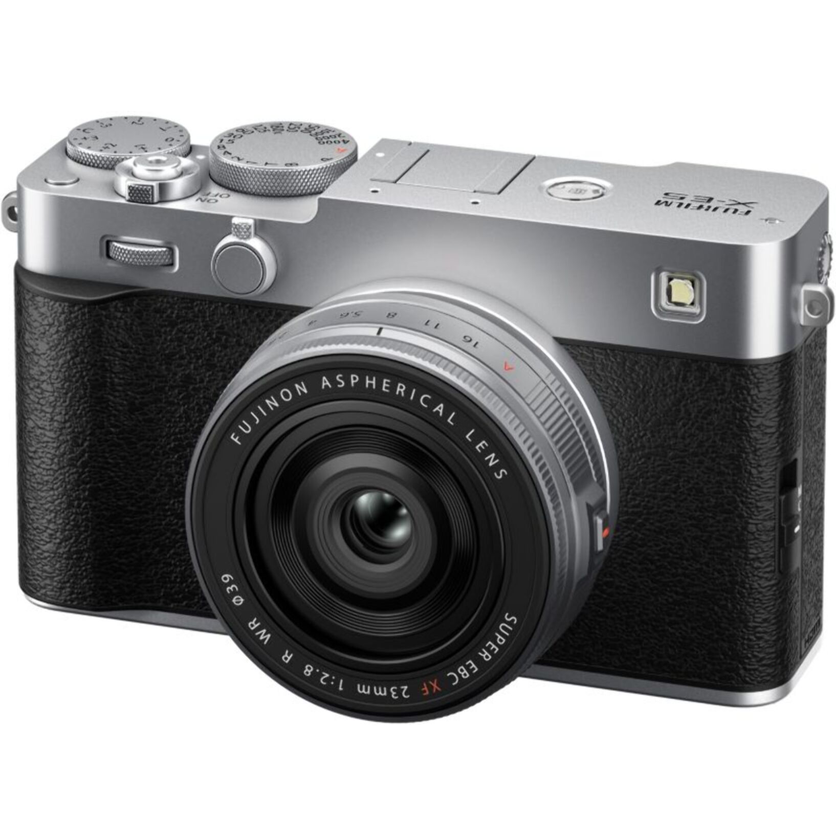 Appareil photo Hybride FUJIFILM X-E5 Silver + XF23mm