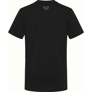 PHILIPP PLEIN Camiseta de cuello redondo y manga corta SKULL
