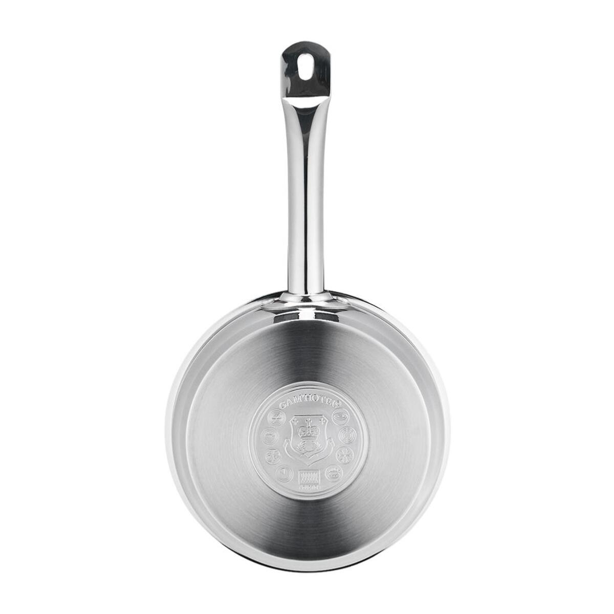 Poêle inox 20x5cm induction