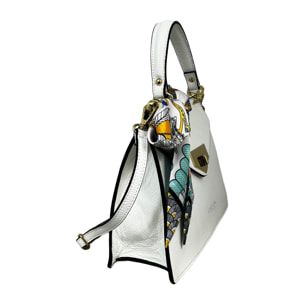 Bolso de Mano Cheval Firenze Blanco