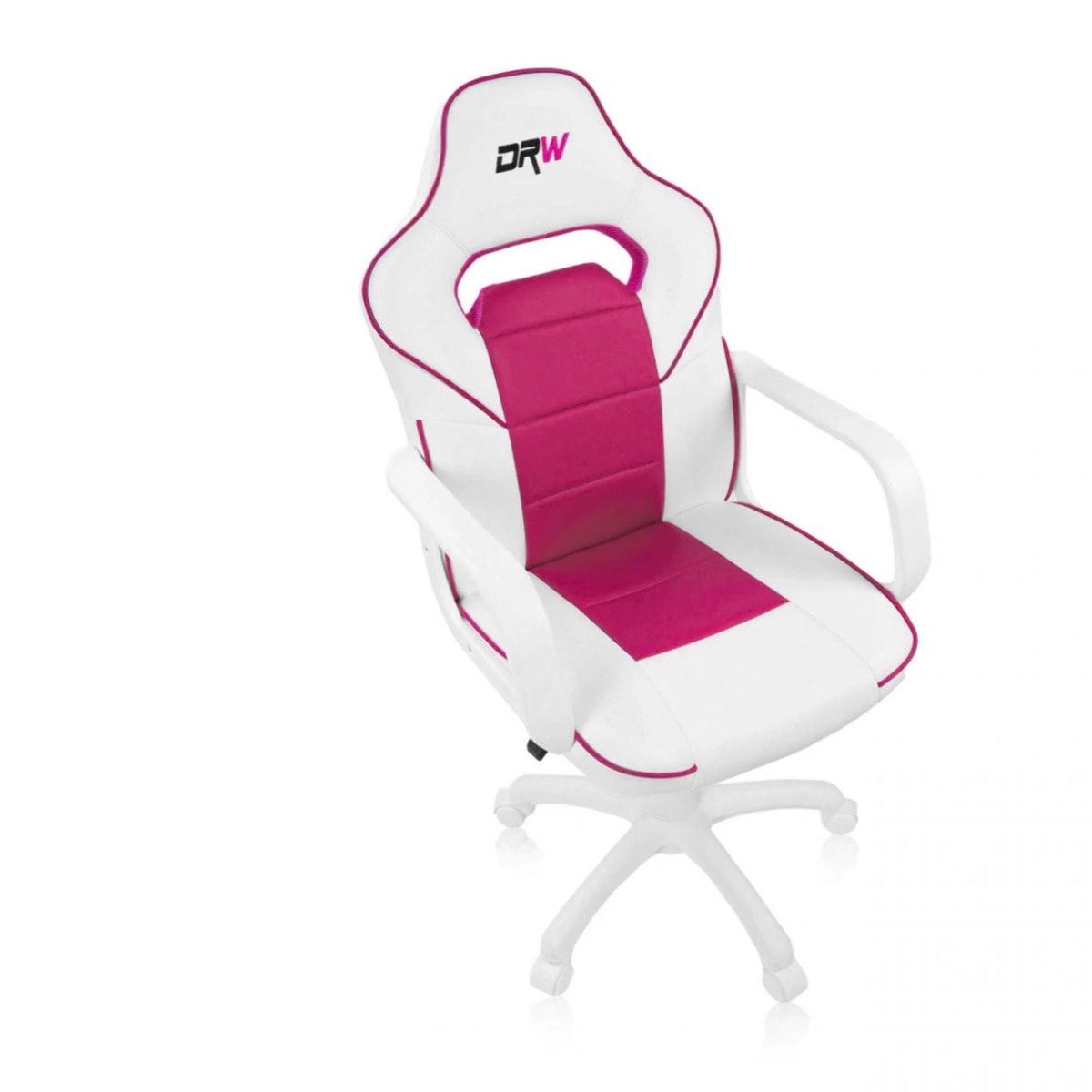 Silla gaming DRW Blanco - Rosa DRW