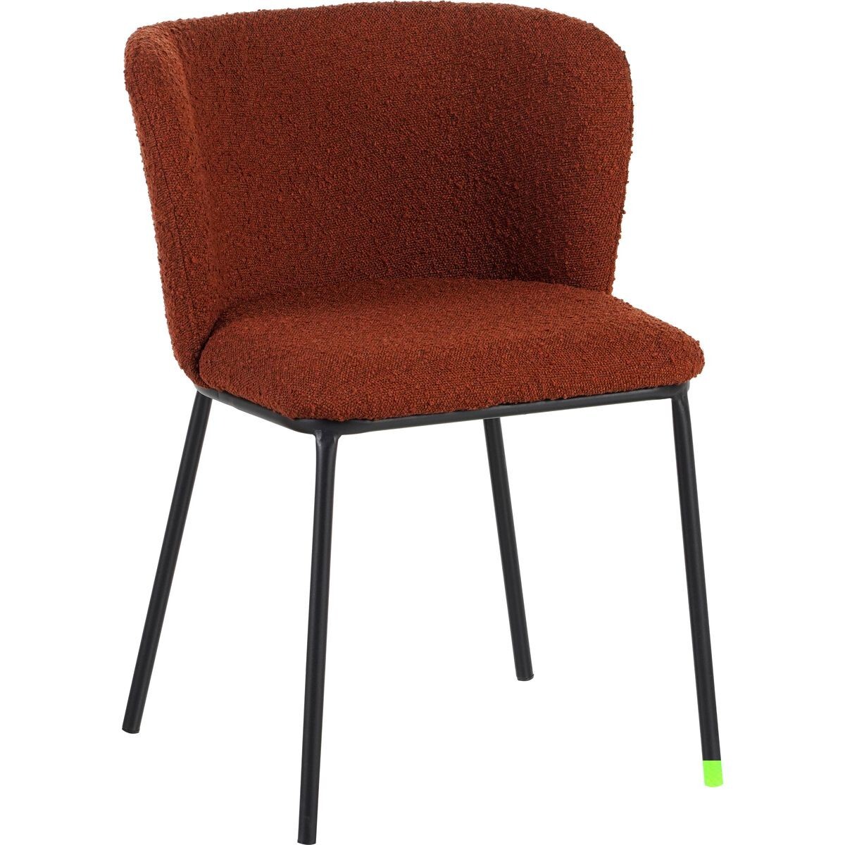 Lot de 2 chaises en tissu bouclé - TOMA