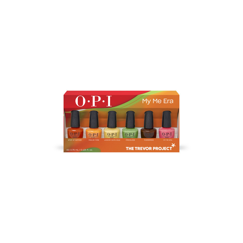 OPI Nail Lacquer - Coffret Vernis - Vernis à ongles tenue jusqu'à 7 jours - 6x3,75ml