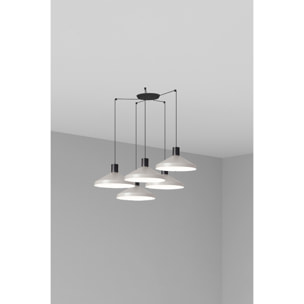 KOMBO 400 5L Lampada sospensione grigio