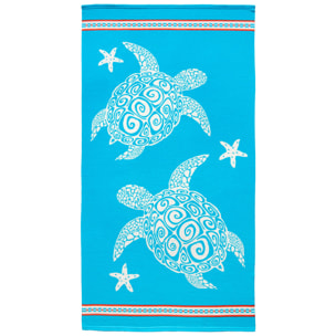 Serviette de plage microfibre - Karla - 90x170cm - 220g/m²