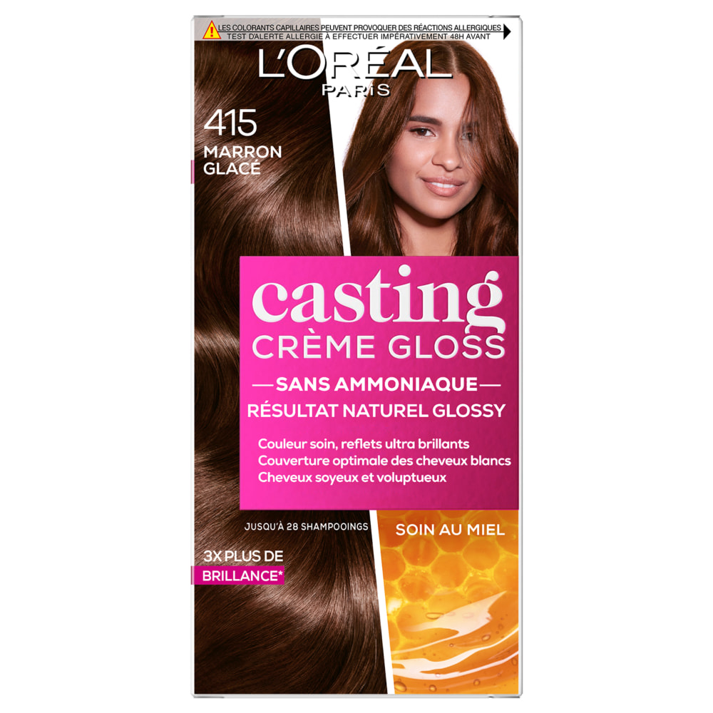 L'Oréal Paris Casting Crème Gloss Coloration 4.15 Marron glacé