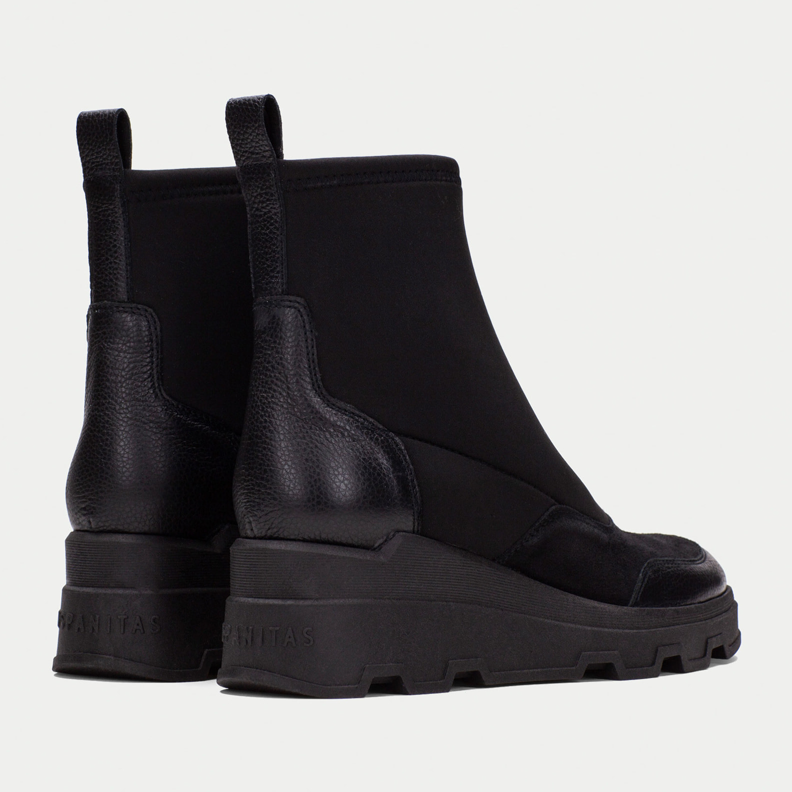 Botin Florencia Negro 5 cm