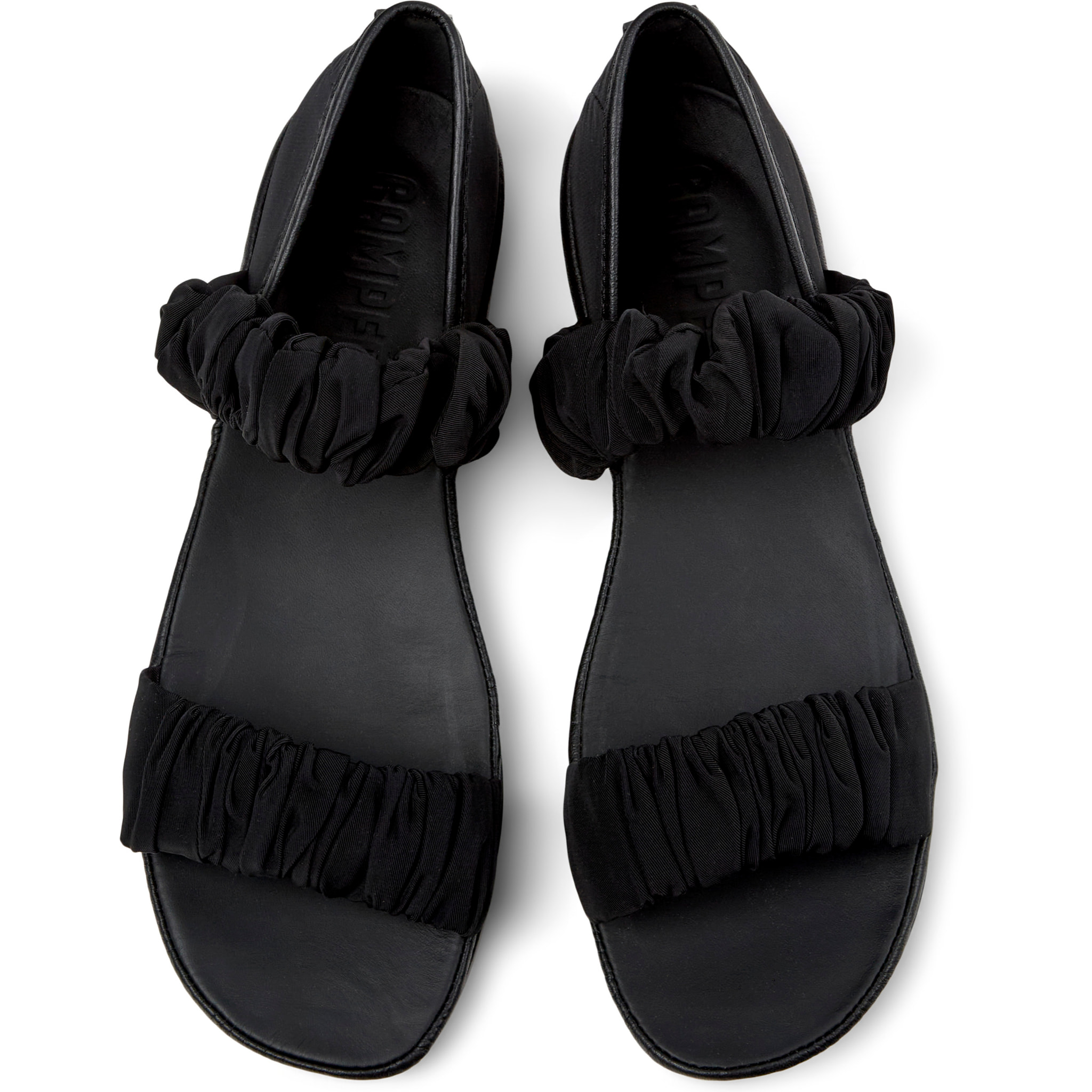 Sandalias - CAMPER Right Nina - Negro - Textil técnico