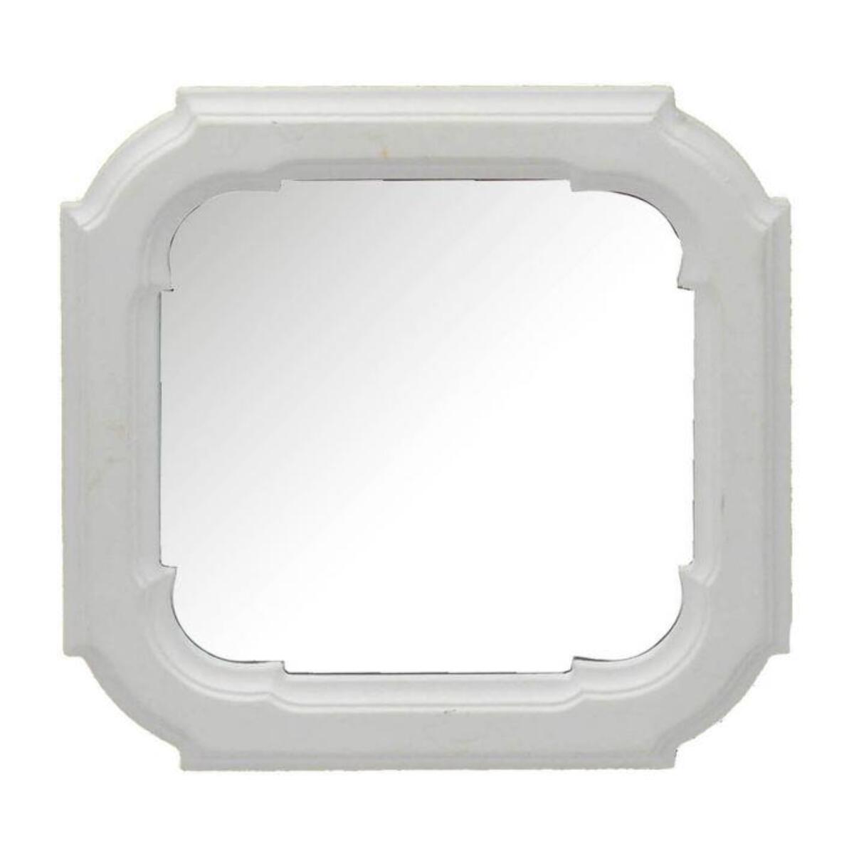 Specchio in legno quadro cm23x2,8h23