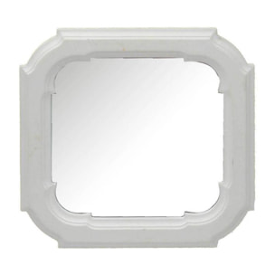 Specchio in legno quadro cm23x2,8h23