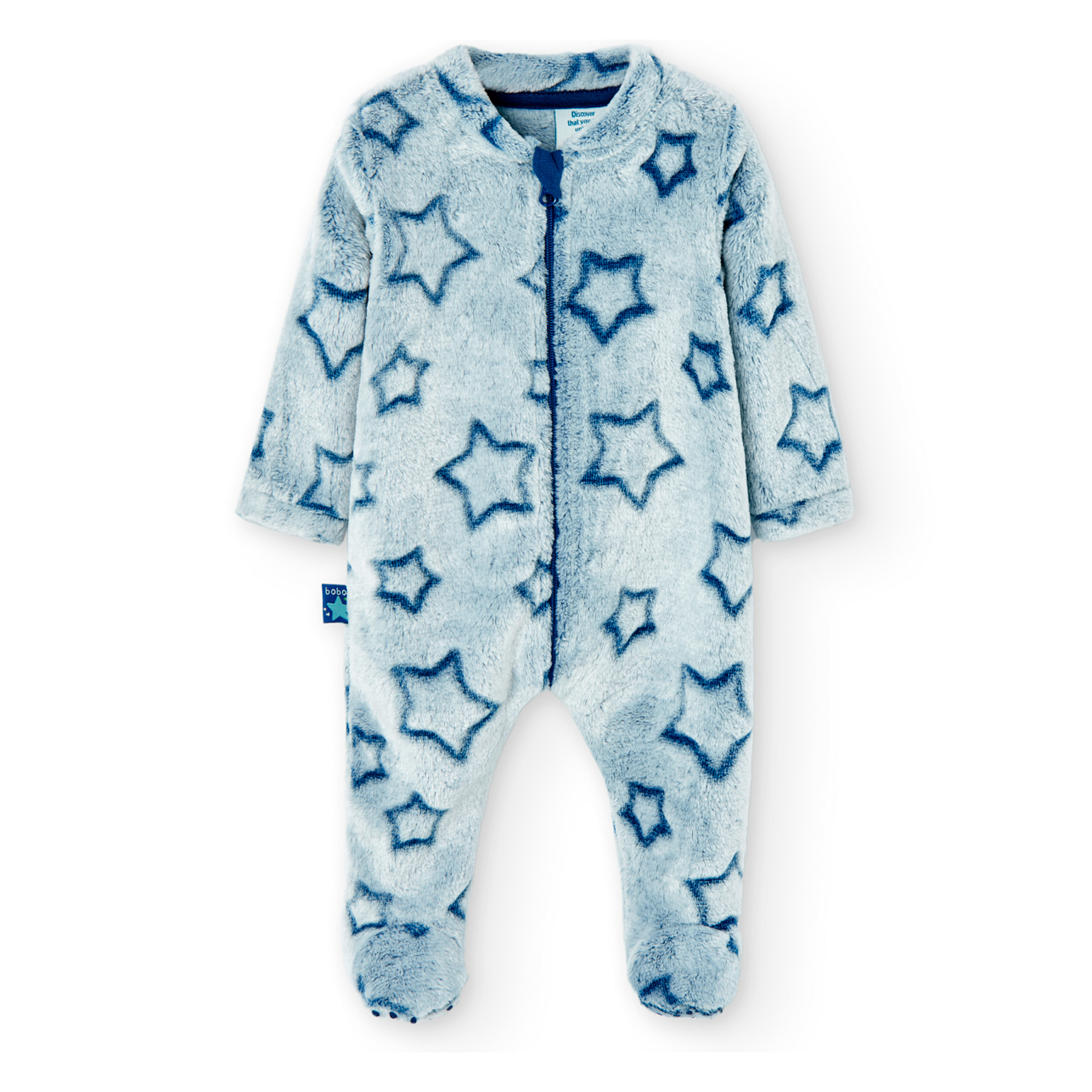 Pelele punto fantasía estrellas de bebé