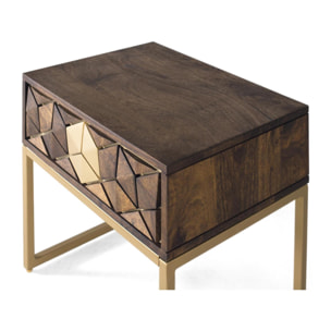 Mesita de noche - 49x51x40cm