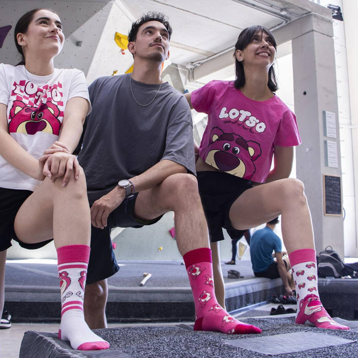 Set de 3 Calcetines Toy Story diseño Lotso