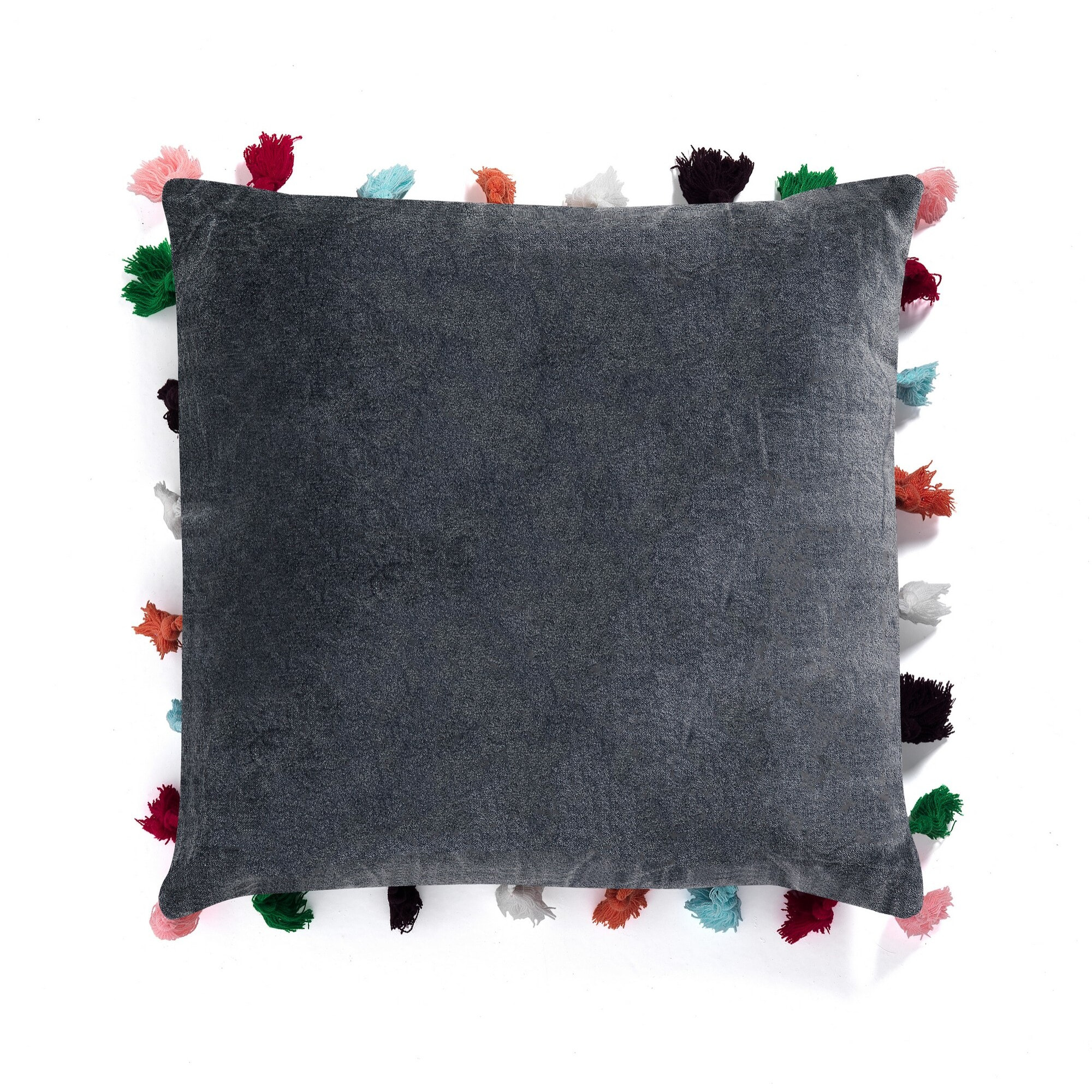 ORESTELUCHETTA Cuscino VELVET DECOR GREY