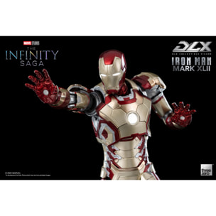 Infinity Saga Iron Man Mk 42 Dlx Af Action Figura Threezero