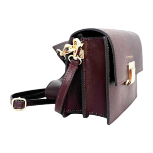 Borsa a spalla Cheval Firenze Ludovica Bordeaux