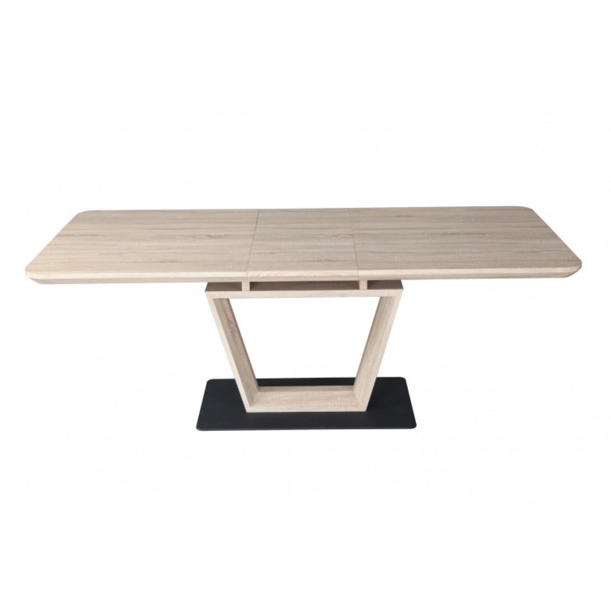Table de repas extensible 160/200 cm en bois - ZAG