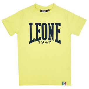 T-shirt a maniche corte da bambino logo grande Basic