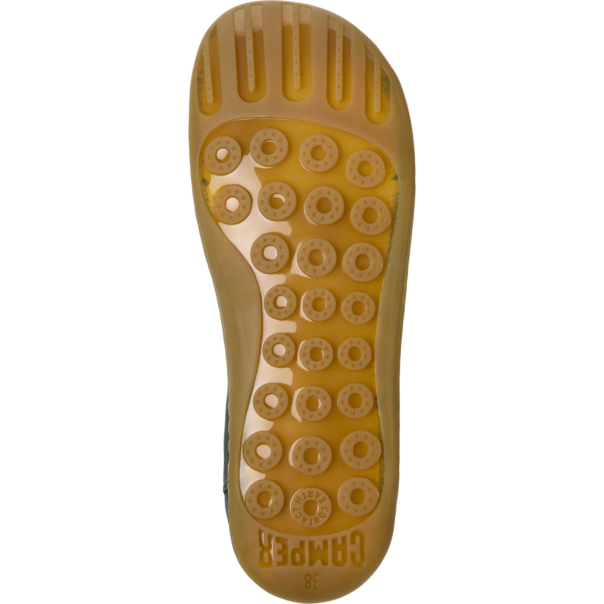 Sneakers - CAMPER Peu Cami - Verde - Pelle scamosciata