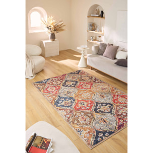 STAMPA - Tapis lavable à motif baroque - Multicolore