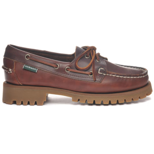 Mocassini Sebago Donna Marrone RANGER WAXY WOMAN