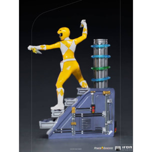 Power Rangers Bds Art Statua Yellow Ranger 19 Cm 1/10 Iron Studios