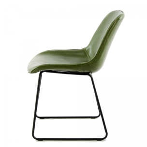 Chaise semi artisanal LOT DE 2 VUJA