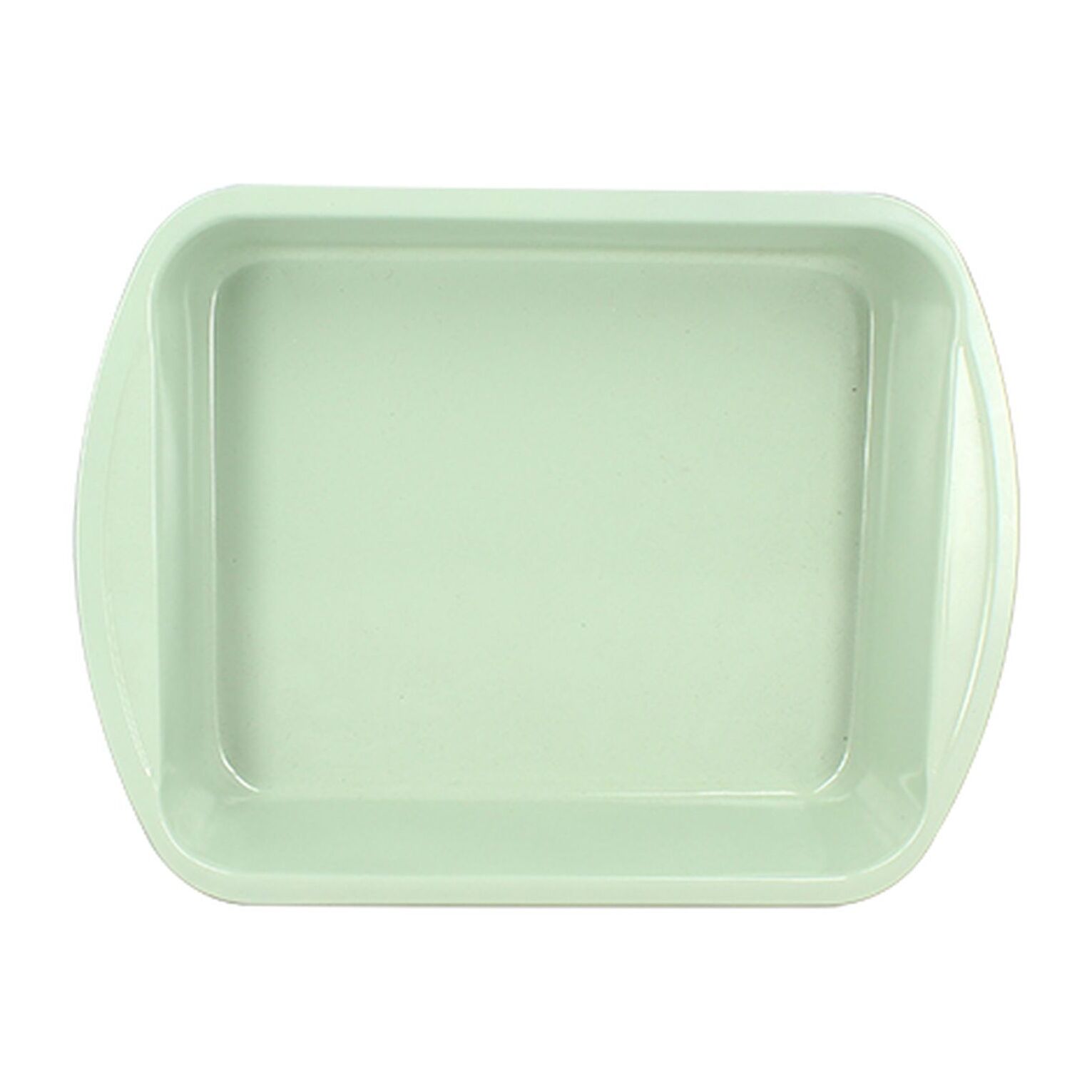 Plat à four rectangulaire en acier carbone celadon 35x27cm COLORAMA
