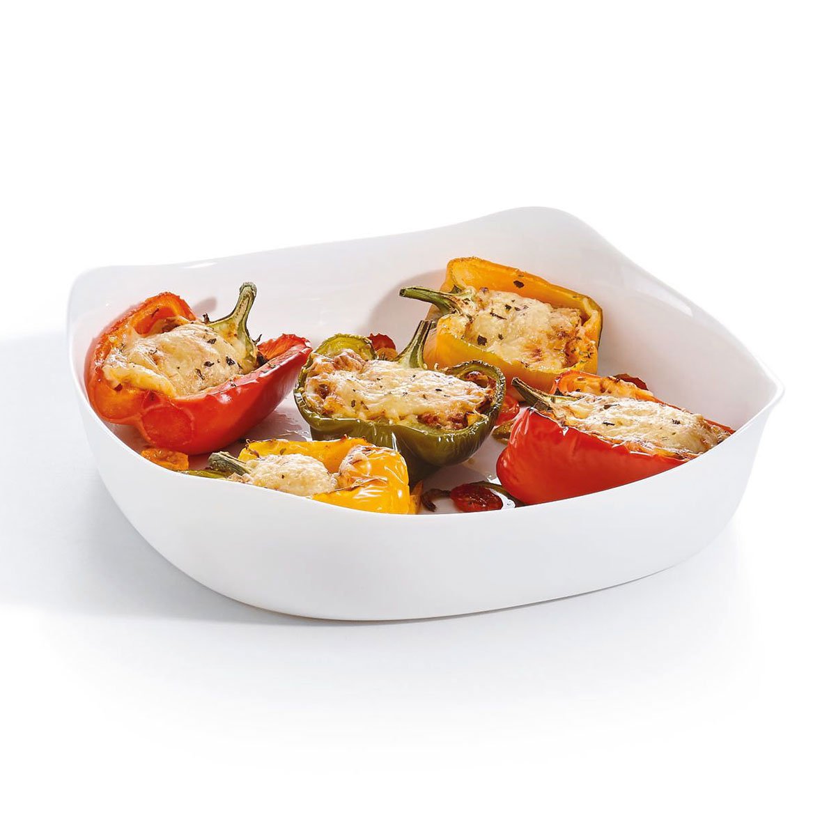 Lot de 3 plats de cuisson carrés, 2x20cm et 1x29cm Smart Cuisine Carine - Luminarc - Résistant au four à 250°C