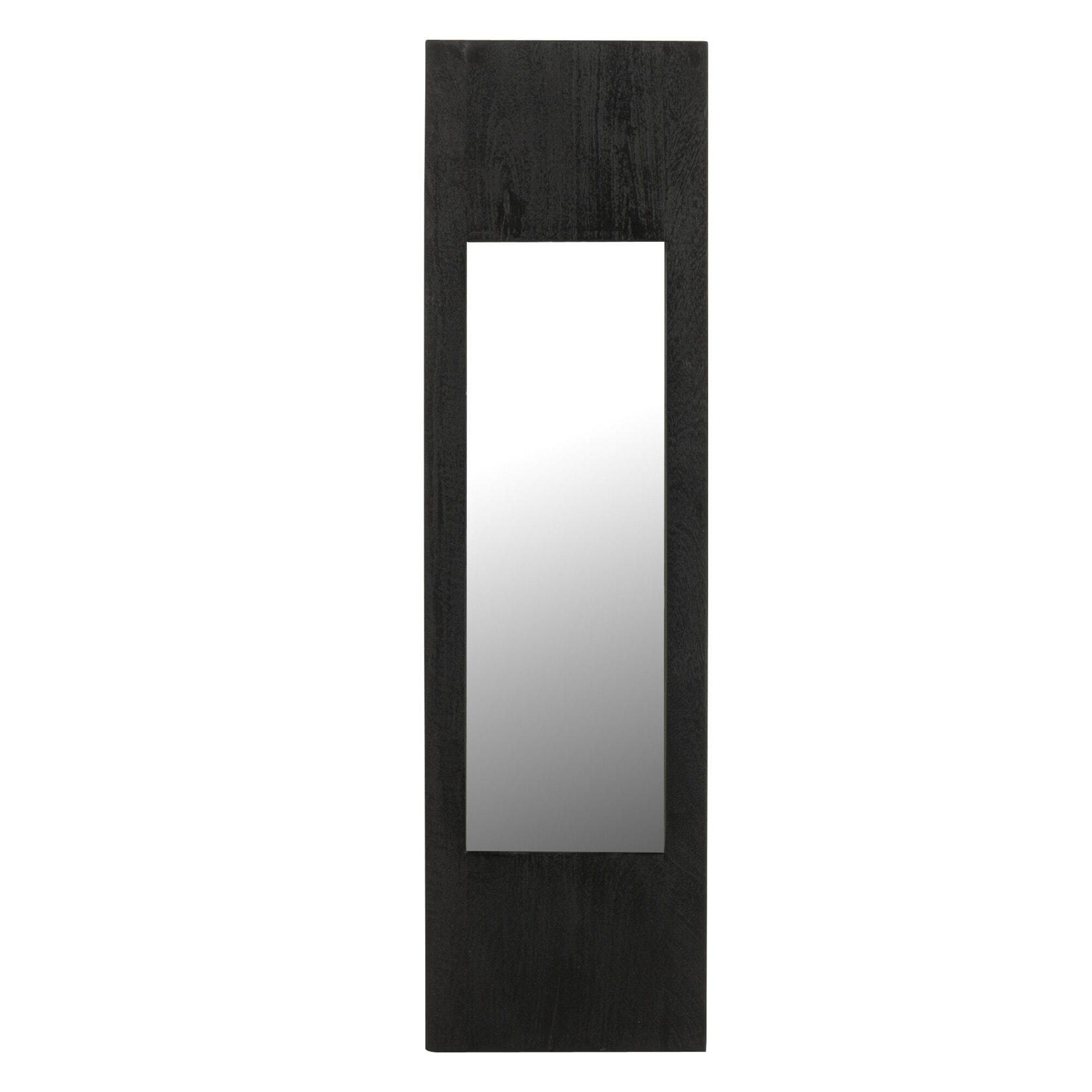 J-Line Miroir Mural - bois - noir - small