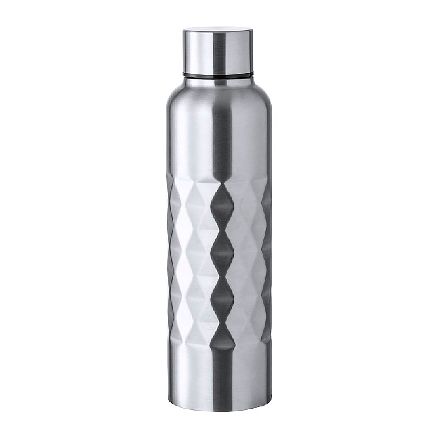 Bidón acero inox 850 ml. Diseño exclusivo rombos