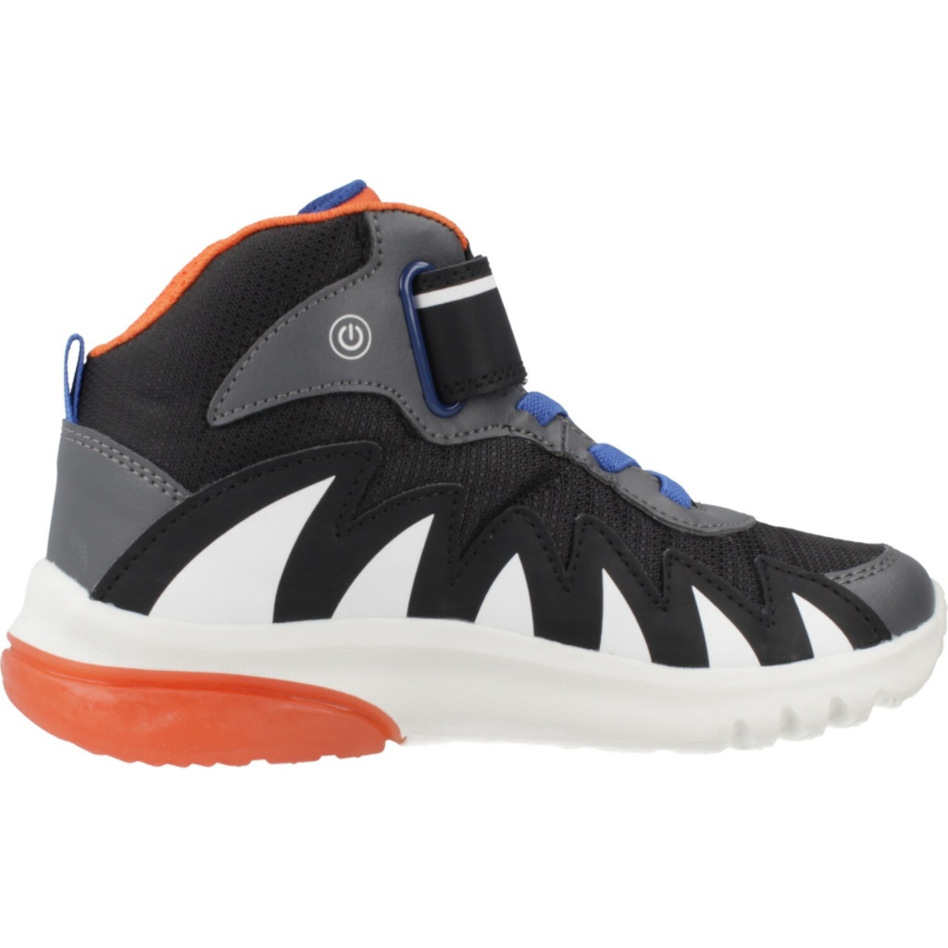 Zapatillas Niño de la marca GEOX  modelo J CIBERDRON BOY NEGRO