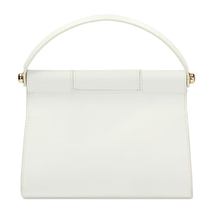 Minibolsa blanca para llevar bajo el brazo
