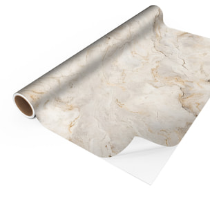 Revêtement sticker sol - MARBRE DE PESCARA - Rouleau adhésif Protection Anti-dérapant