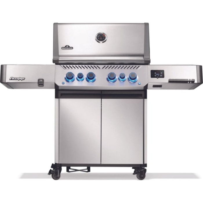 Barbecue gaz NAPOLEON Prestige 500 Inox connecté