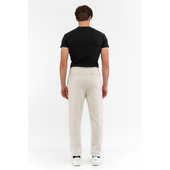 BIKKEMBERGS pantalone uomo white sand