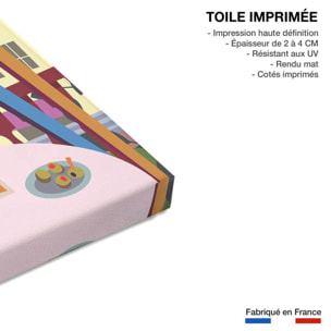 Tableau chamonix mont blanc Toile imprimée