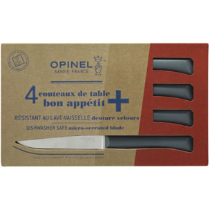 Couteau OPINEL Bon Appétit 4 couteaux