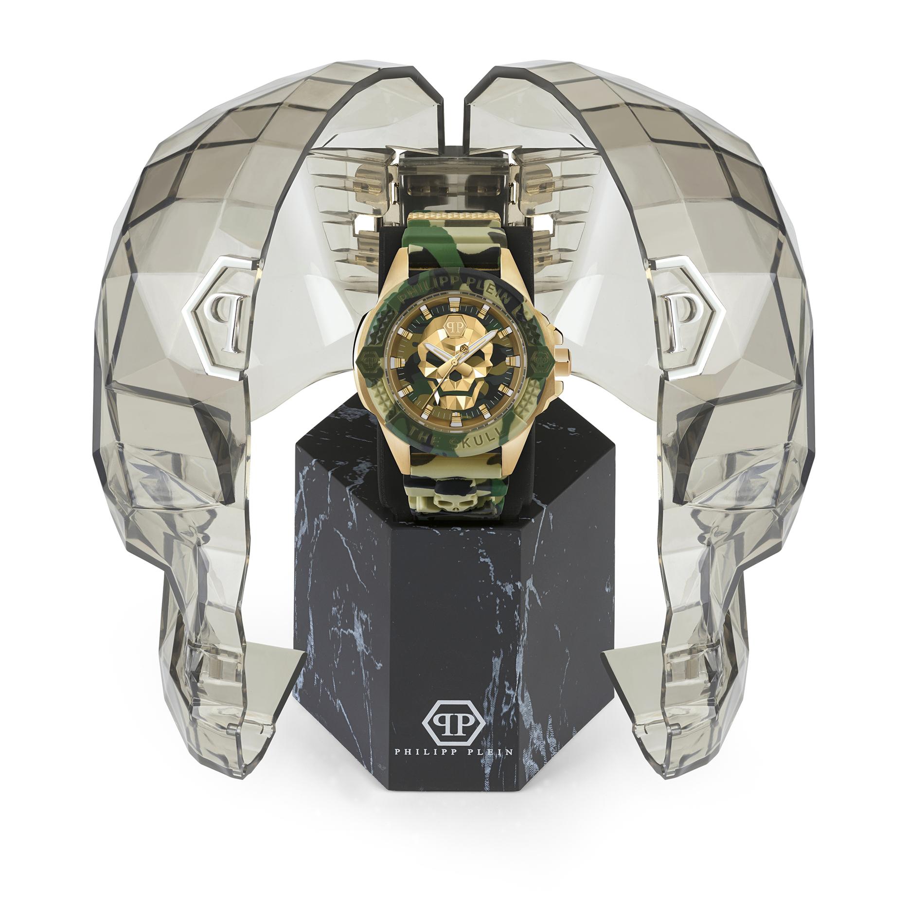 Orologio Philipp Plein THE SKULL Silicone Camouflage