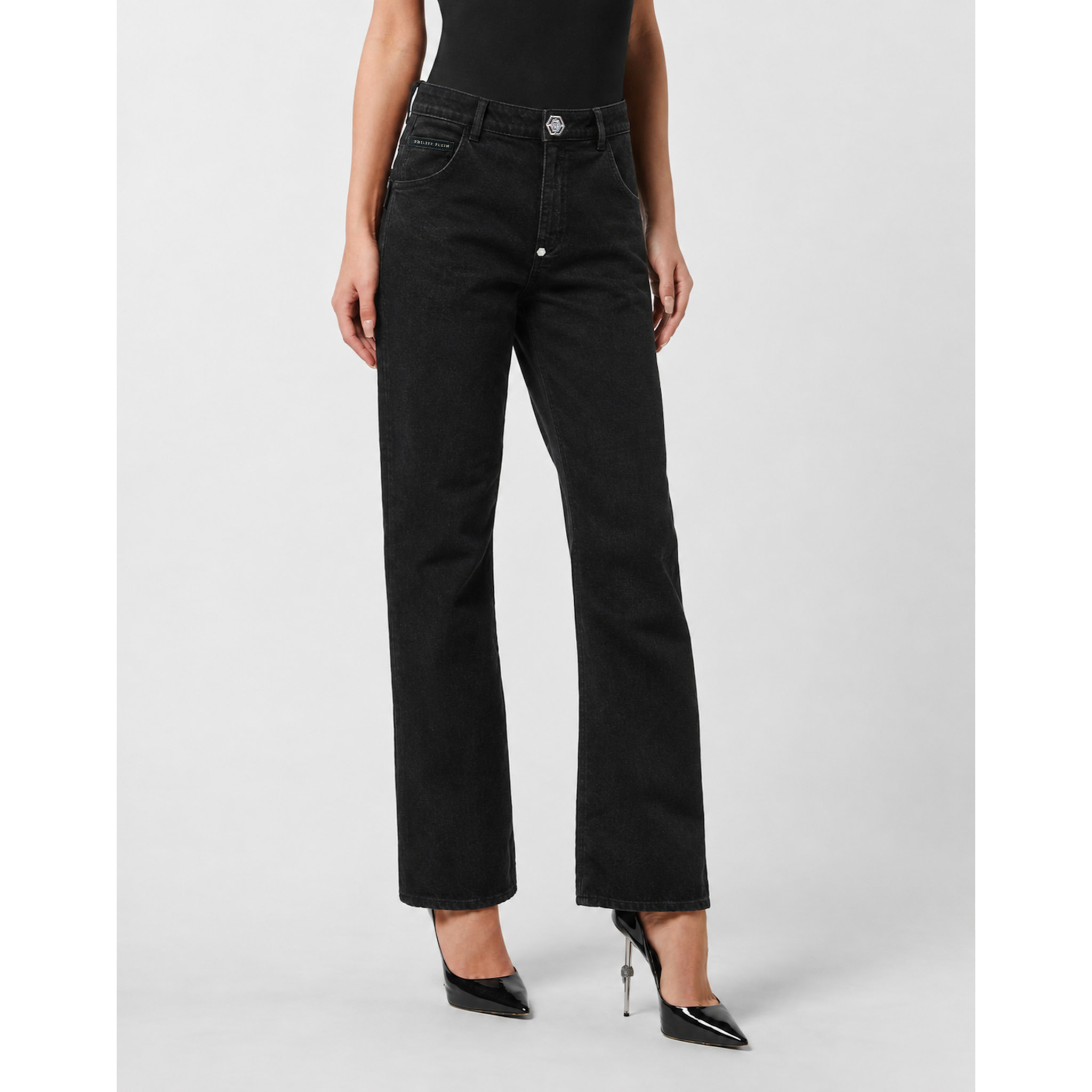 PHILIPP PLEIN Jeans dal taglio dritto BASIC