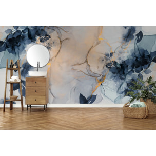 Papier peint panoramique Marble&Flowers XL