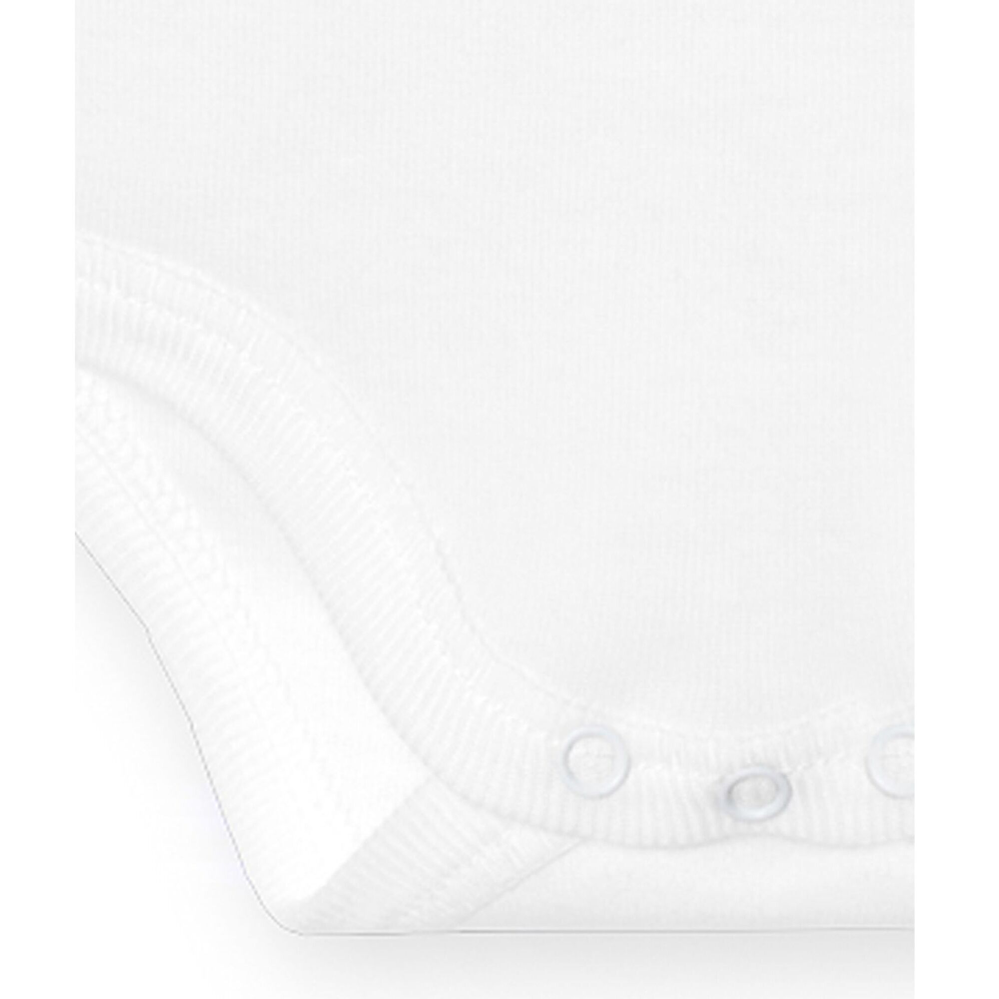 Body bebé manga corta cuello piqué