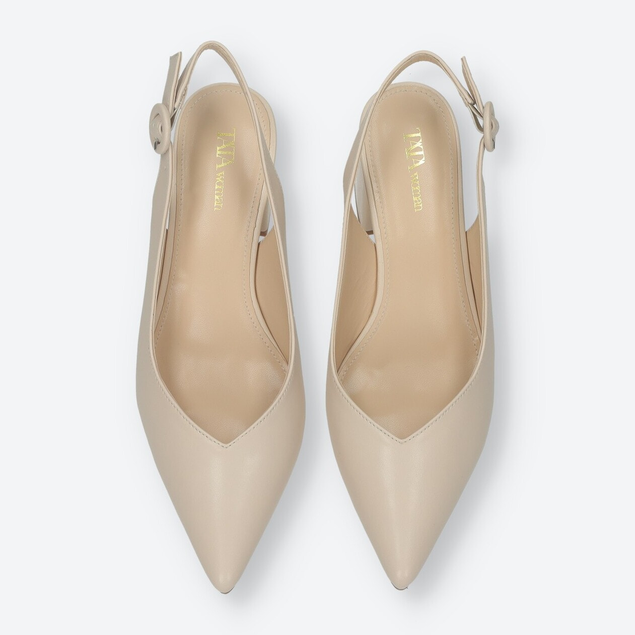 Décolleté sling back Donna Tata Italia Rosa